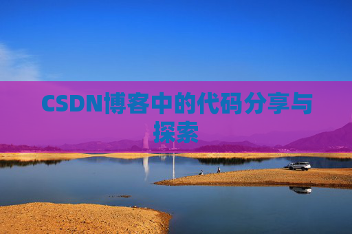 CSDN博客中的代码分享与探索