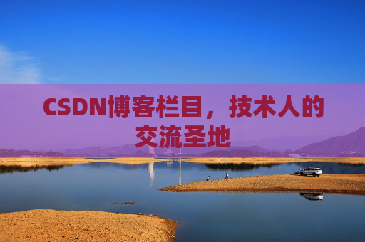 CSDN博客栏目，技术人的交流圣地